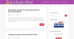 Desktop Screenshot of enlaescuelademabel.com