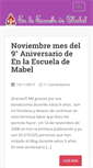 Mobile Screenshot of enlaescuelademabel.com